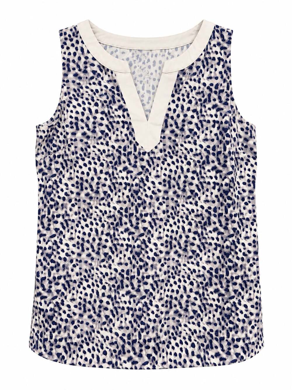 Tommy Bahama Islandzone Top Size M Blue Print Tank